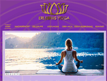 Tablet Screenshot of erlebnis-yoga.com